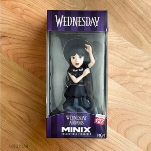 Wednesday Minix Wednesday Addams Collectable Figurine TV Series #127 NEW